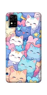 Чехол на ZTE Blade A31 Funny Kittens ver.3 фото 1 из 1