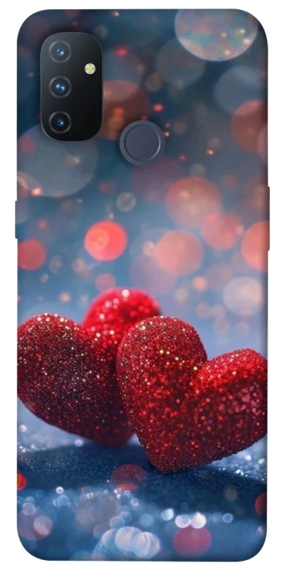 Чохол на OnePlus Nord N100 Red hearts фото 1 з 1