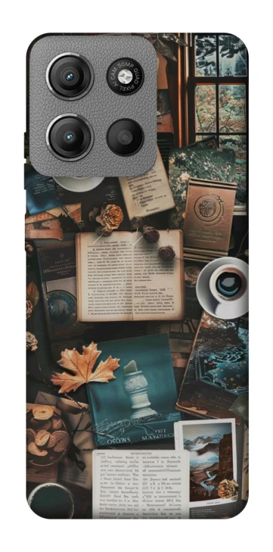 Чехол на Motorola Moto G15 4G Autumn collage фото 1 Чехол на Motorola Moto G15 4G Autumn collage фото 1 из 1
