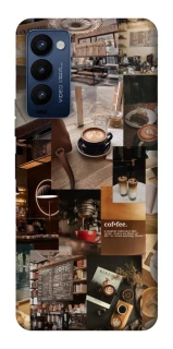 Чехол на TECNO Camon 18 Pro Coffee collage ver.2 фото 1 из 1
