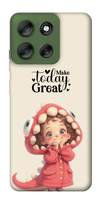 Чехол на Motorola Moto G56 5G Make today great фото 1 из 1