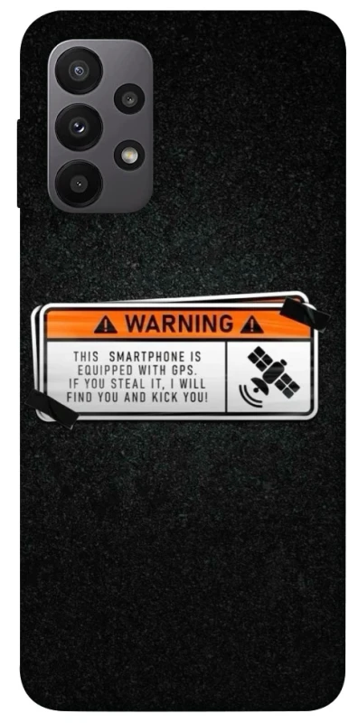 Чохол на Samsung Galaxy A23 4G Warning фото 1 з 1