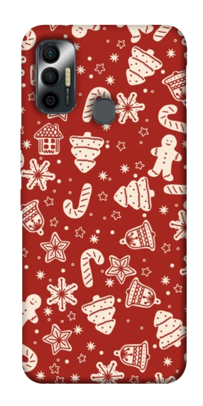 Чохол на TECNO Spark 7 Новорічний v3 фото 1 з 1