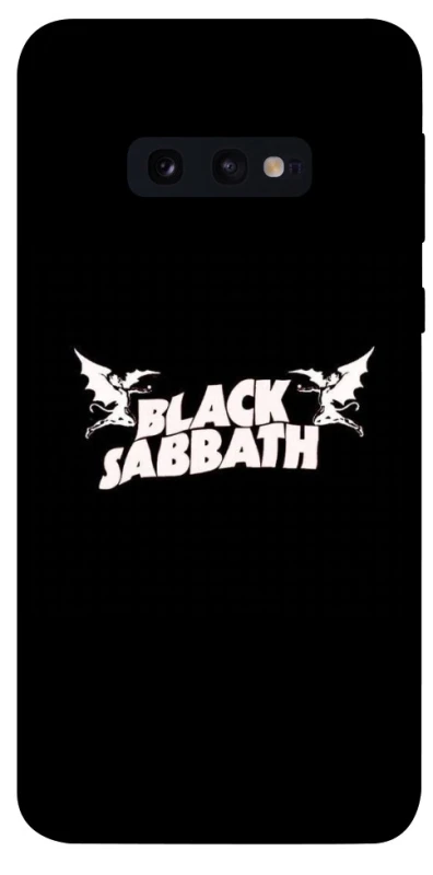Чохол на Samsung Galaxy S10e Black Sabbath logo ver.2 фото 1 з 1