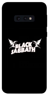Чехол на Samsung Galaxy S10e Black Sabbath logo ver.2 фото 1 из 1
