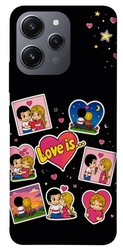 Чохол на Xiaomi Redmi 12 Love is фото 1 з 1