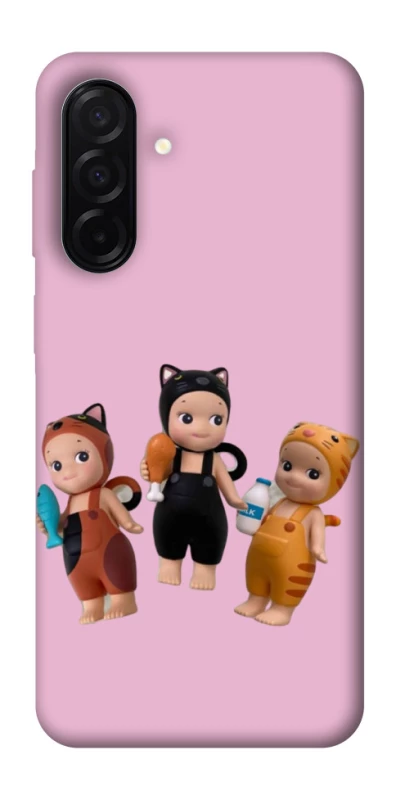 Чохол на Samsung Galaxy A26 5G Cat Cafe Trio фото 1 з 1
