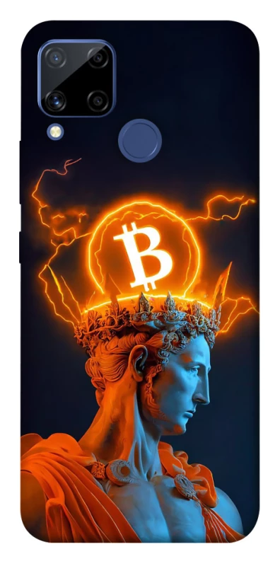 Чехол на Realme C15 Bitcoin God фото 1 из 1