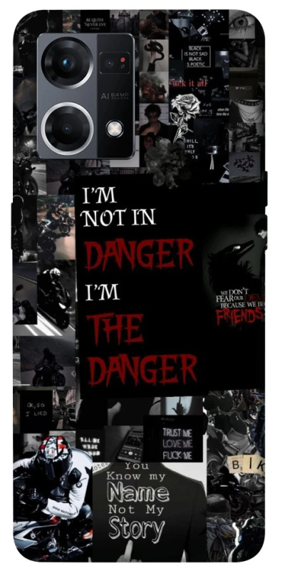 Чохол на Oppo Reno 7 4G Danger collage фото 1 з 1