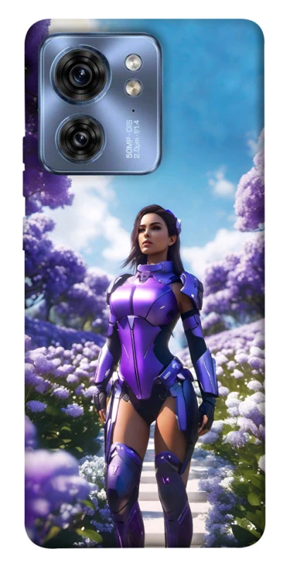 Чохол на Motorola Edge 40 Cyber space girl ver.4 фото 1 з 1