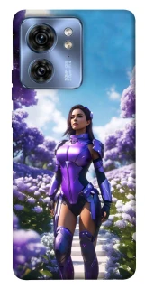 Чехол на Motorola Edge 40 Cyber space girl ver.4 фото 1 из 1