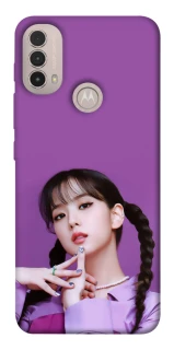 Чохол на Motorola Moto E40 JISOO - BLACKPINK фото 1 з 1