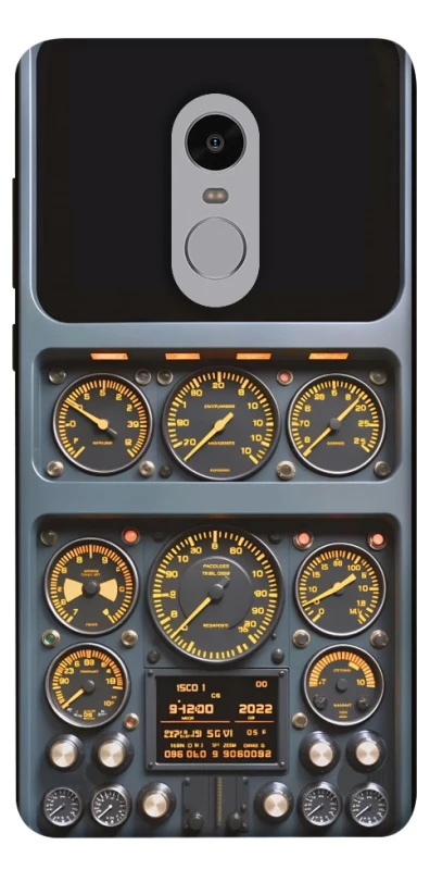 Чехол на Xiaomi Redmi Note 4X / Note 4 (Snapdragon) Airplane instrument panel фото 1 из 1