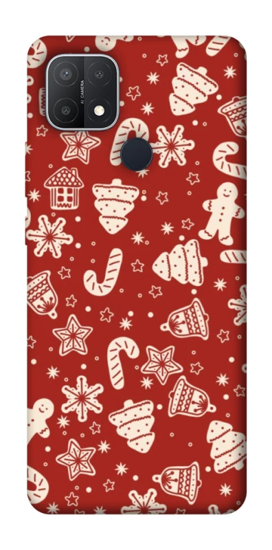 Чехол на Oppo A15s / A15 Новогодний v3 фото 1 из 1