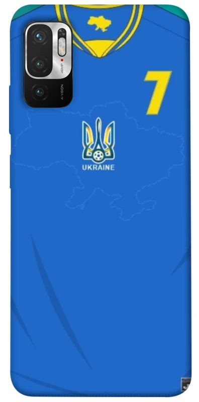 Чохол на Xiaomi Poco M3 Pro 4G / 5G UA-Football ver.4 фото 1 з 1