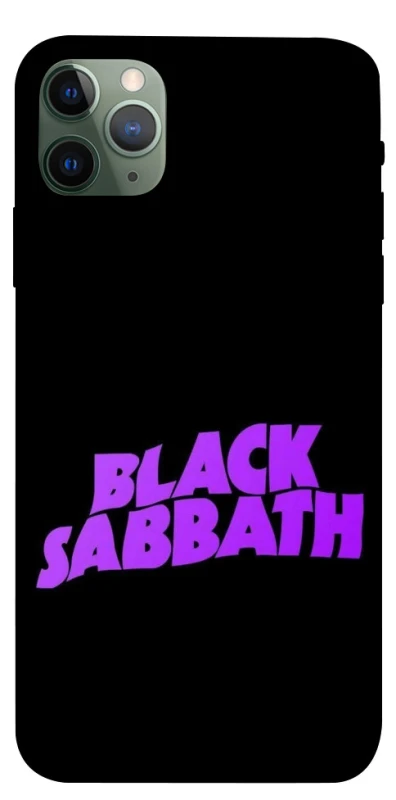 Чохол на Apple iPhone 11 Pro Max (6.5") Black Sabbath logo ver.1 фото 1 з 1