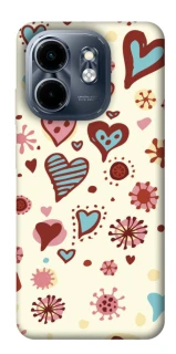 Чохол на Infinix Smart 9 4G / Hot 50i Pretty hearts фото 1 з 1