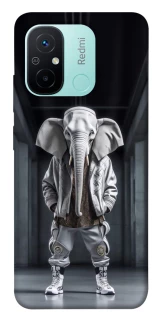 Чехол на Xiaomi Redmi 12C / Poco C55 Слон v2 фото 1 из 1