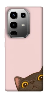 Чехол на Infinix Note 50 Pro Peeping cat фото 1 Чехол на Infinix Note 50 Pro Peeping cat фото 1 из 1