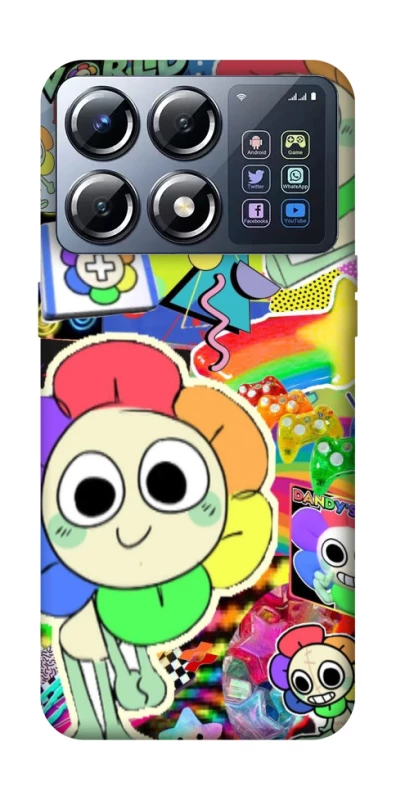 Чохол на Xiaomi POCO X8 Pro Dandy world collage фото 1 з 1