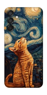 Чохол на Samsung Galaxy M15 5G van gogh cat фото 1 з 1