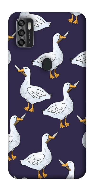 Чохол на ZTE Blade A7s (2020) Гуси з претензією фото 1 з 1