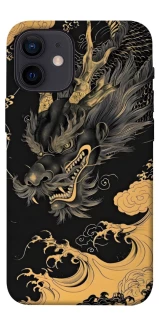 Чохол на Apple iPhone 12 mini (5.4") gold dragon фото 1 з 1