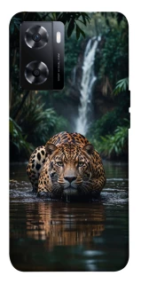 Чехол на OnePlus Nord N20 SE Leopard in water фото 1 из 1