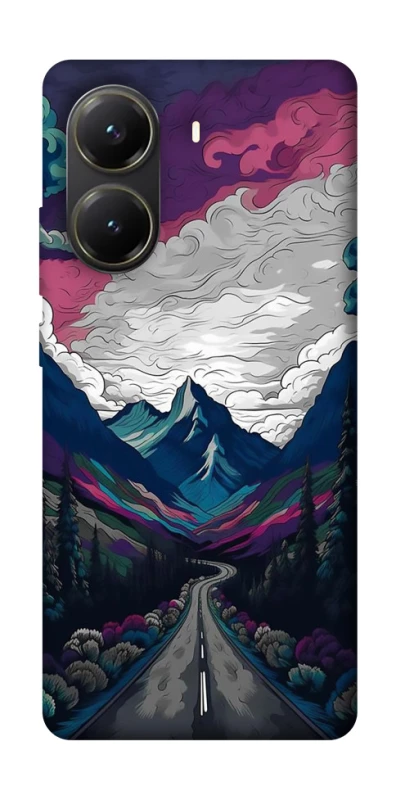 Чохол на Xiaomi Poco X6 Pro Намальовані гори фото 1 з 1