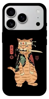 Чохол на Apple iPhone 18 Pro Max Кіт-самурай фото 1 з 2