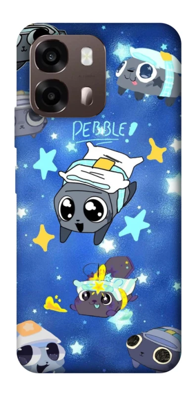 Чохол на Oppo A6 Pebble kitten stars фото 1 з 2