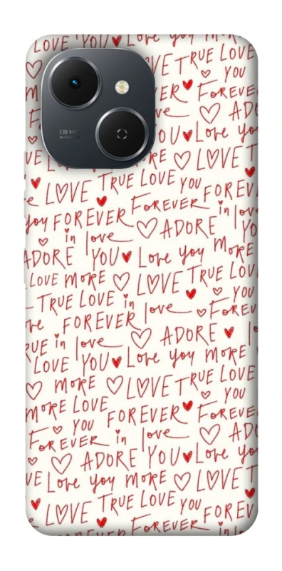 Чохол на TECNO Spark 40C Love aesthetic ver.4 фото 1 з 1