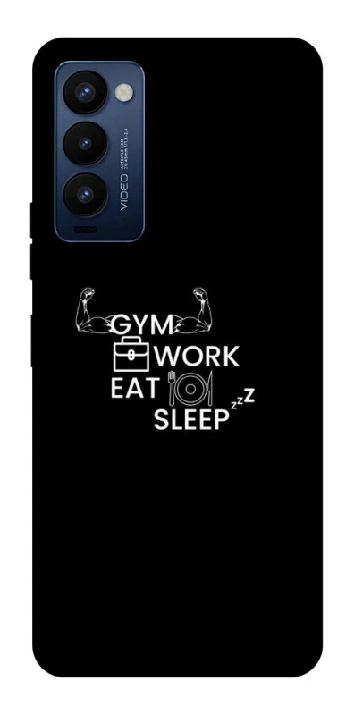 Чехол на TECNO Camon 18 Pro Gym v2 фото 1 из 1