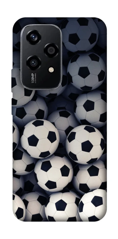 Чехол на Honor 200 Lite Футбольные мячи фото 1 из 1