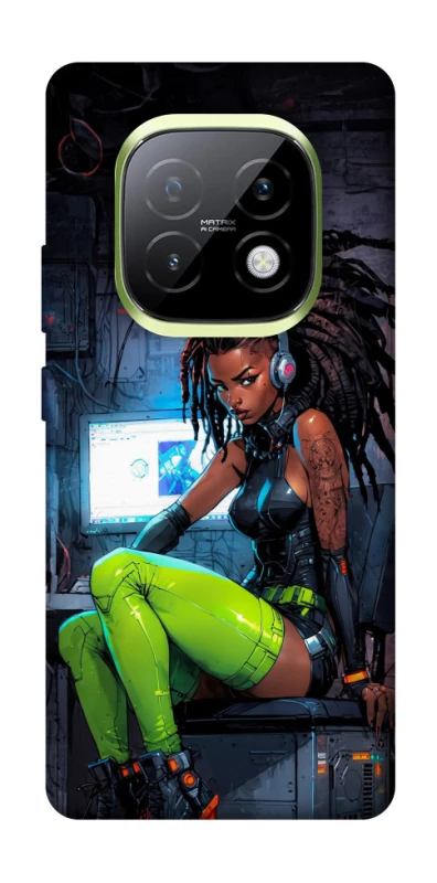 Чохол на Realme Narzo 70 Turbo Cyber girl фото 1 з 1