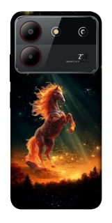 Чохол на ZTE Blade A54 4G Red Fire Horse ver.2 фото 1 з 1