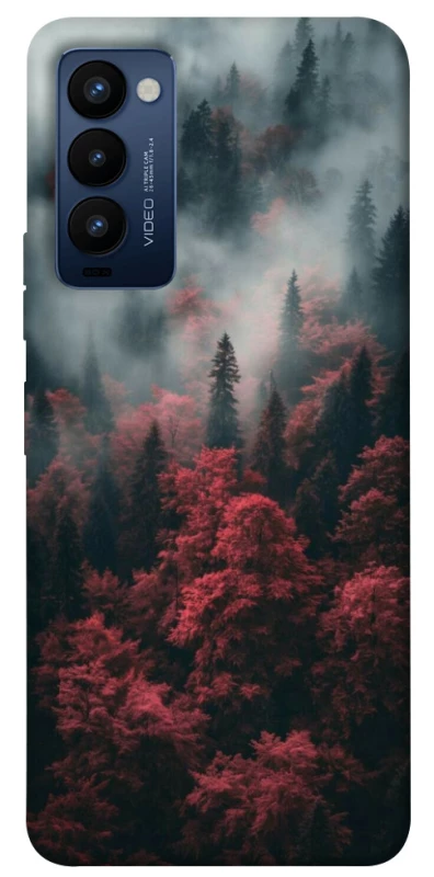 Чехол на TECNO Camon 18 Red Wood фото 1 из 1