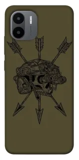 Чохол на Xiaomi Redmi A1 / A2 Mil skull фото 1 з 1