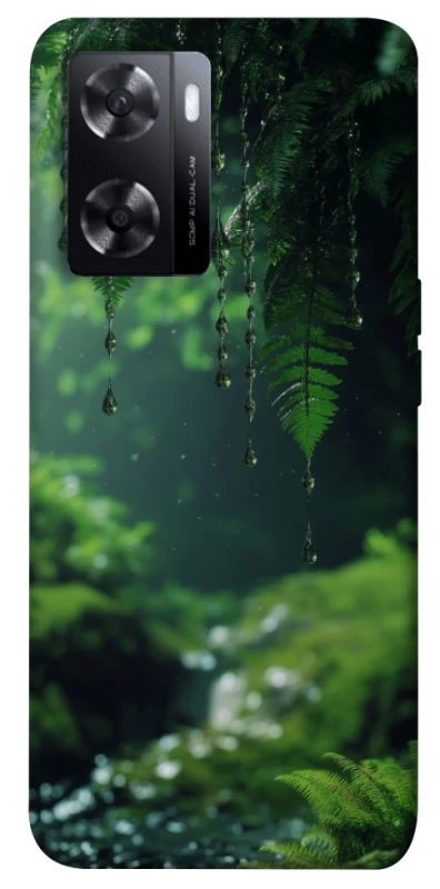 Чехол на Oppo A57s rain forest фото 1 из 1