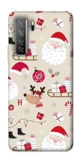 Чохол на Huawei Nova 7 SE Новорічний v1 фото 1 з 1