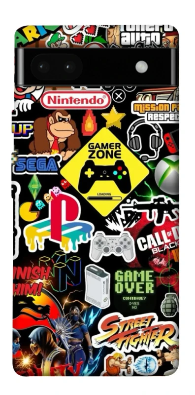 Чохол на Google Pixel 6a Gamer Zone фото 1 з 1