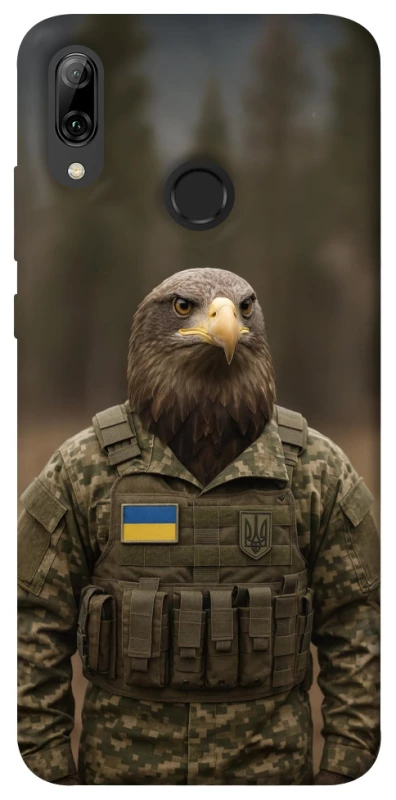 Чехол на Huawei P Smart (2019) Орел защитник фото 1 из 1