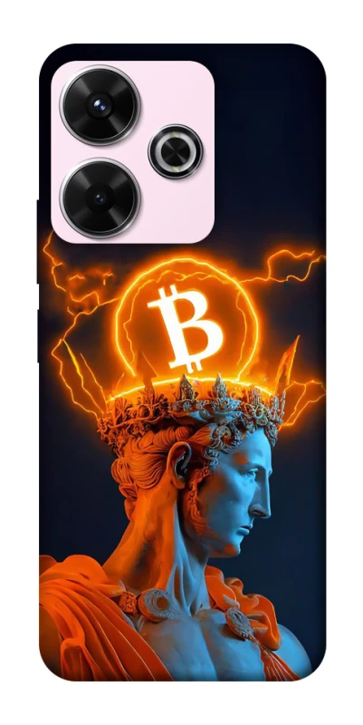 Чехол на Xiaomi Redmi 13 4G Bitcoin God фото 1 из 1