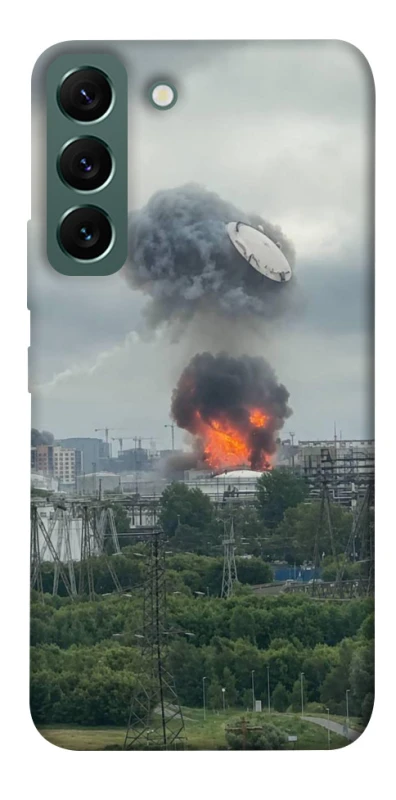 Чохол на Samsung Galaxy S22 Moscow never sleeps ver.4 фото 1 з 1