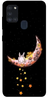 Чохол на Samsung Galaxy A21s Moon rabbit фото 1 з 1