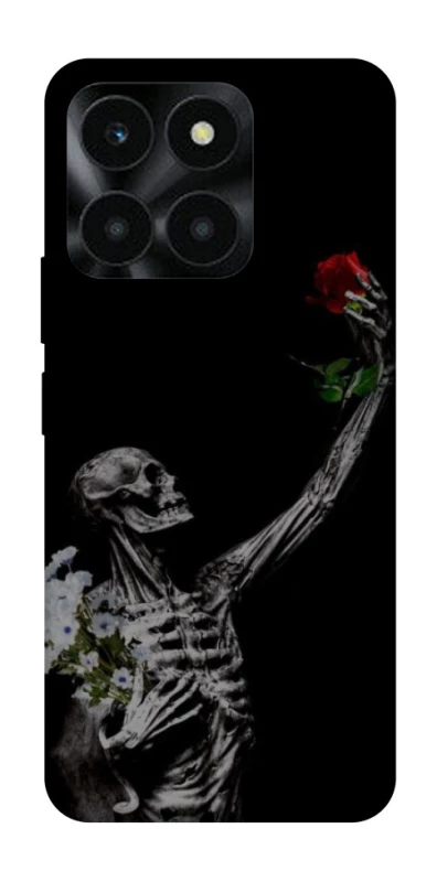 Чехол на Huawei Honor X6a Skeleton vs Rose фото 1 из 1