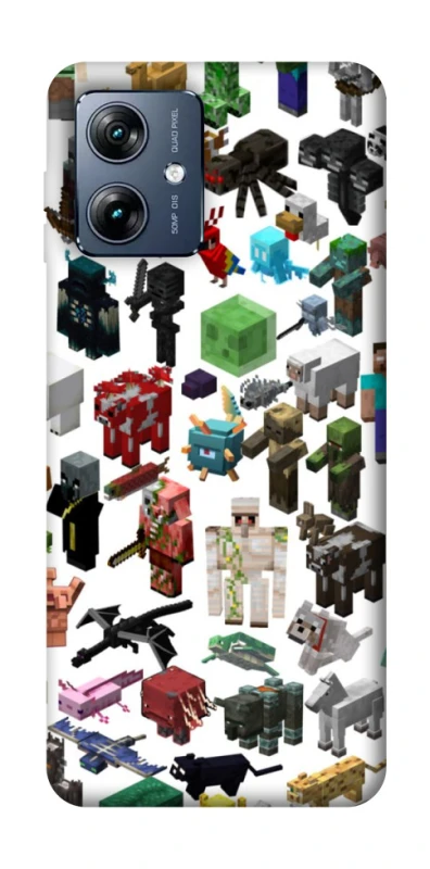 Чохол на Motorola Moto G54 Power Minecraft v4 фото 1 з 1