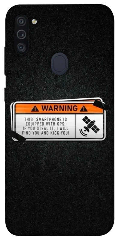 Чехол на Samsung Galaxy M11 Warning фото 1 из 1