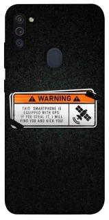Чехол на Samsung Galaxy M11 Warning фото 1 из 1