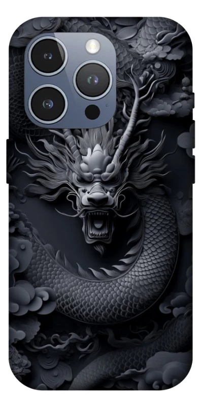 Чехол на Apple iPhone 16 Pro Max black dragon фото 1 из 1